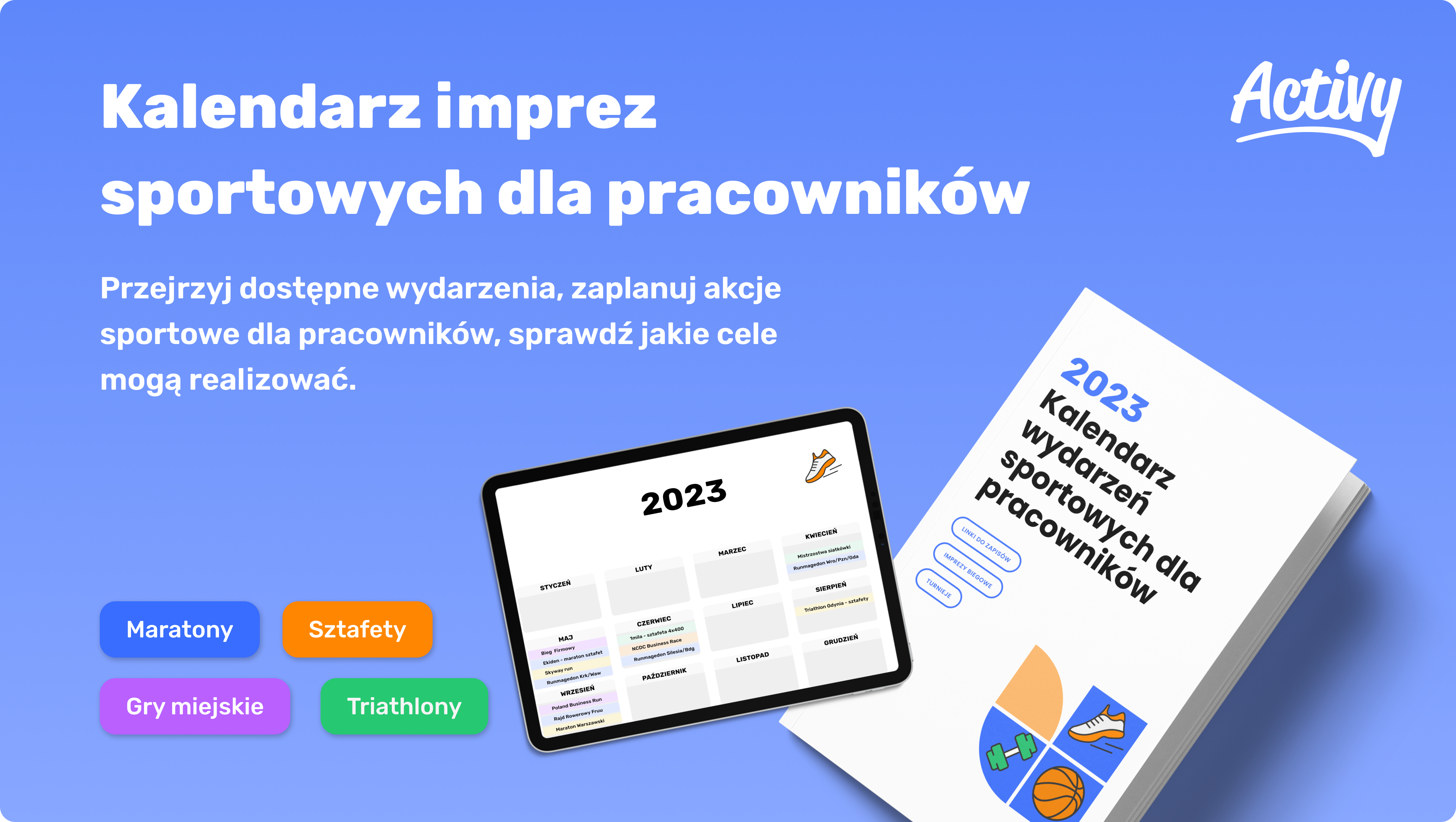 Kalendarz imprez sportowych dla pracowników - Activy